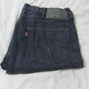Levi's Shrink To Fit Jeans 501 Button Fly 42X30 Blue